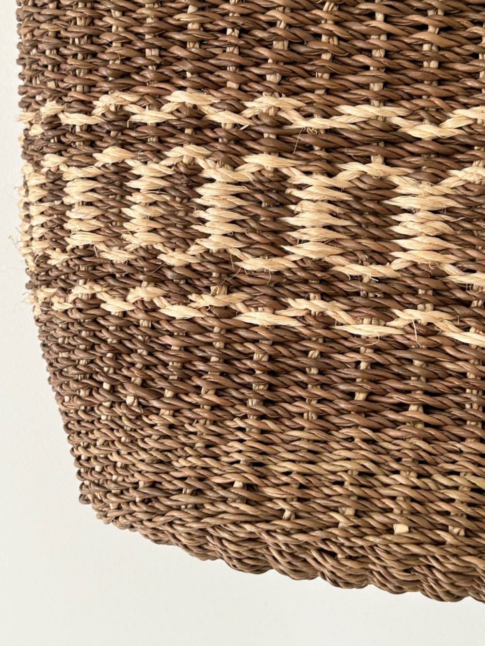 Handmade Woven Raffia & Rattan Bag - Picture 13 of 16